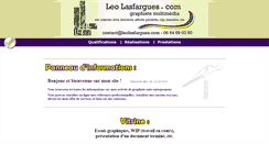 Desktop Screenshot of leolasfargues.com